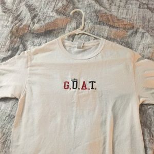 G.o.a.t tee shirt